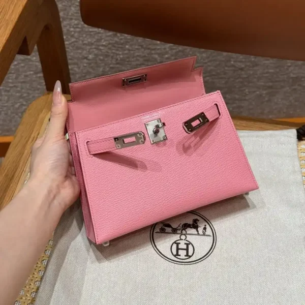 Hermes Kelly Rose Confetti - Image 5