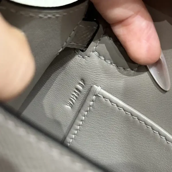 Hermes Kelly Gris Asphalte - Image 4