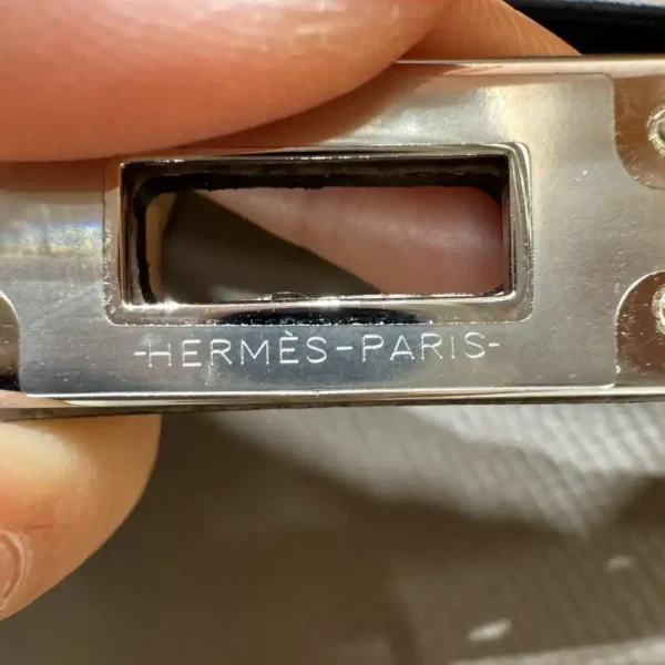 Hermes Kelly Gris Asphalte - Image 7