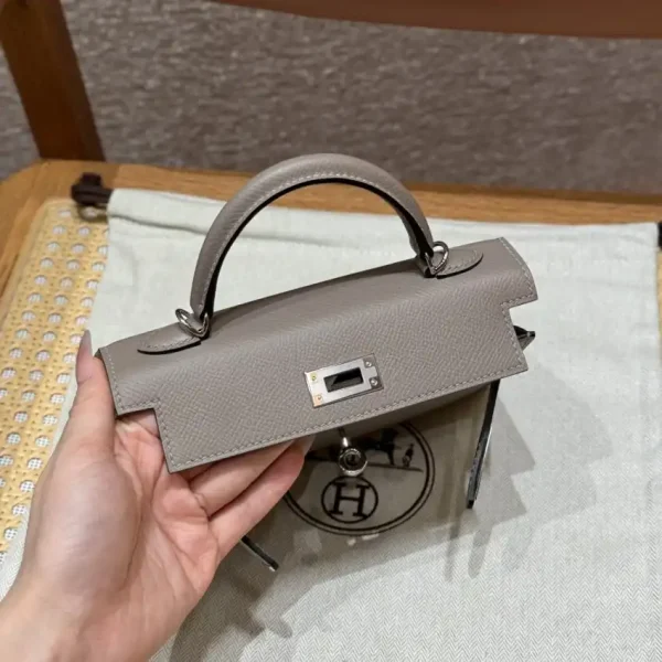 Hermes Kelly Gris Asphalte - Image 11