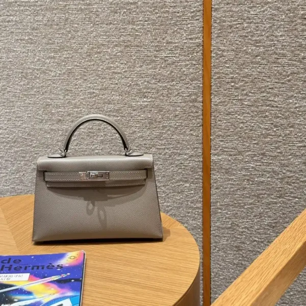 Hermes Kelly Gris Asphalte - Image 3