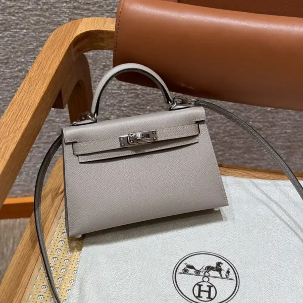 Hermes Kelly Gris Asphalte - Image 2