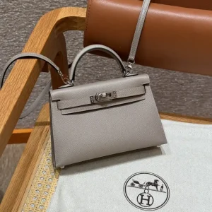 Hermes Kelly Gris Asphalte
