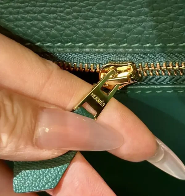 Hermes Kelly Malachite Togo - Image 3