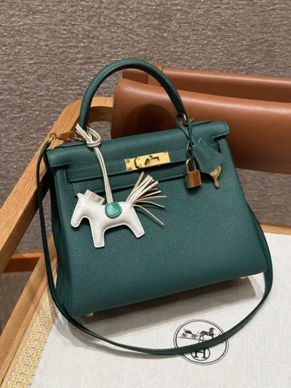 Hermes Kelly Malachite Togo