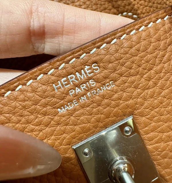 Hermes Birkin  Brown Gold Togo - Image 3
