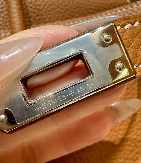 Hermes Birkin  Brown Gold Togo - Image 6