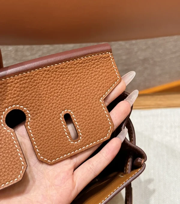 Hermes Birkin  Brown Gold Togo - Image 10