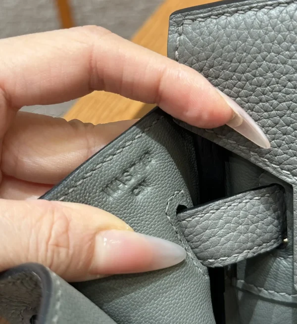Hermes Birkin Epsom Gris Mryer Togo - Image 7