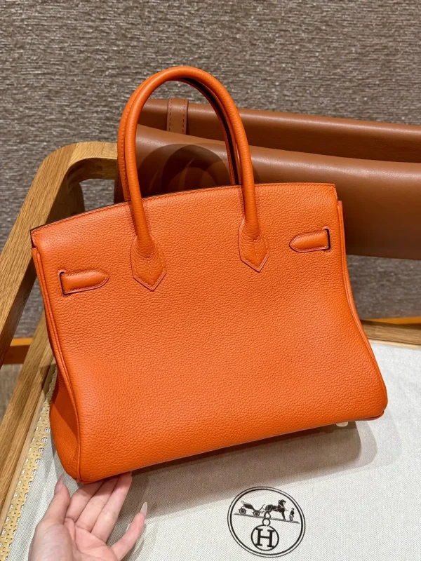Hermes Birkin Orange Togo Gold - Image 3