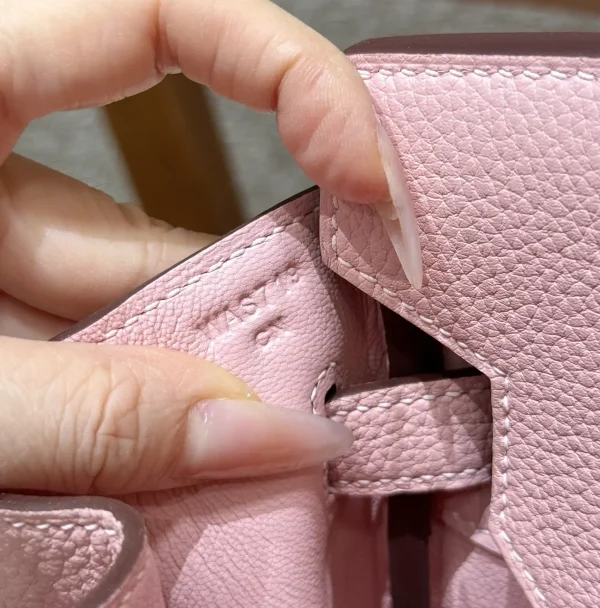 Hermes Birkin Rose Sakura Togo - Image 2