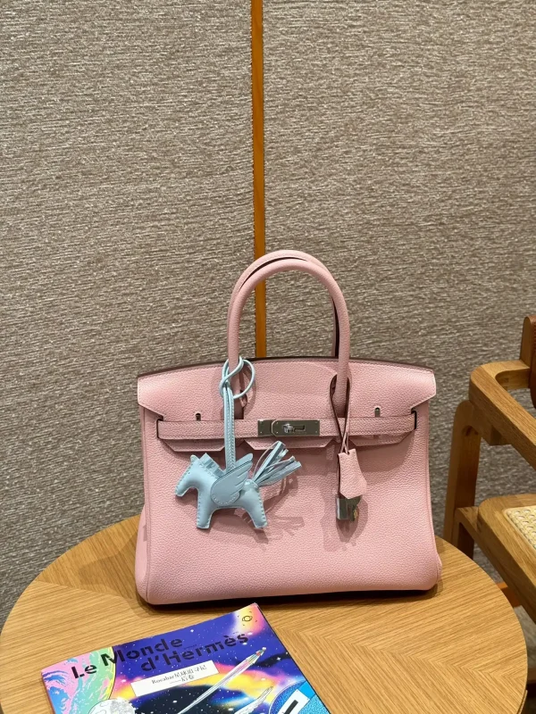 Hermes Birkin Rose Sakura Togo - Image 11