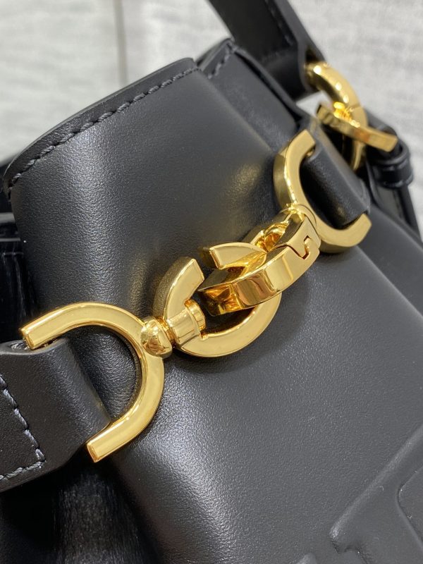 Dior Bucket Bag Black Color Small Size - Image 7