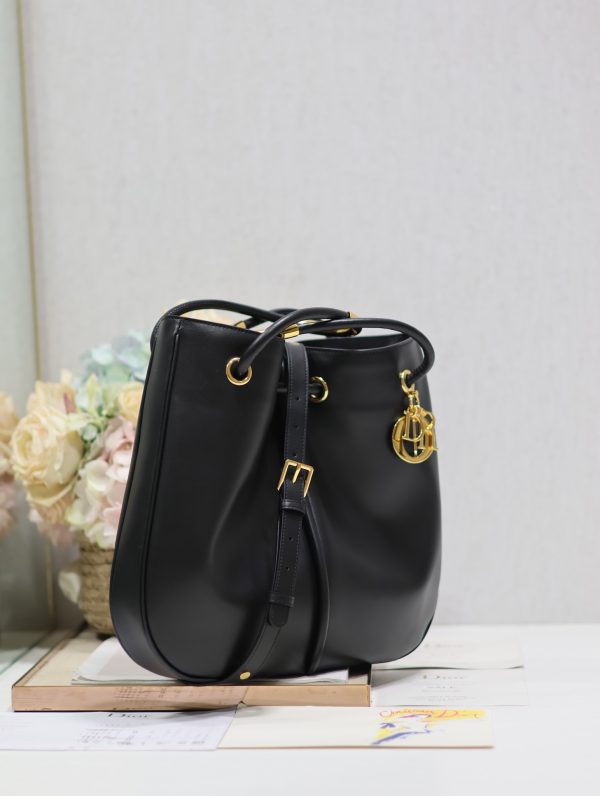 Large Dior Nolita Handbag in Black