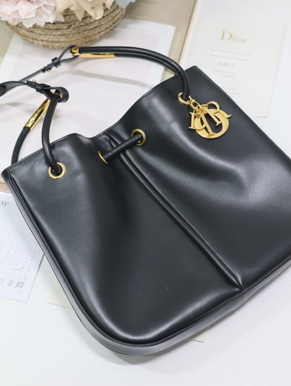 Large Dior Nolita Handbag in Black - Image 4