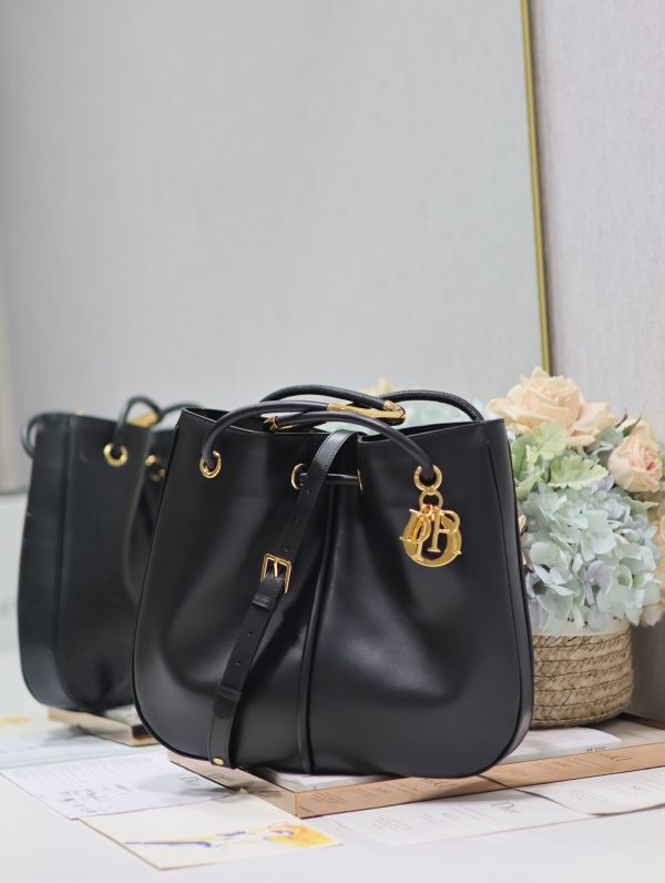 Large Dior Nolita Handbag in Black - Image 5