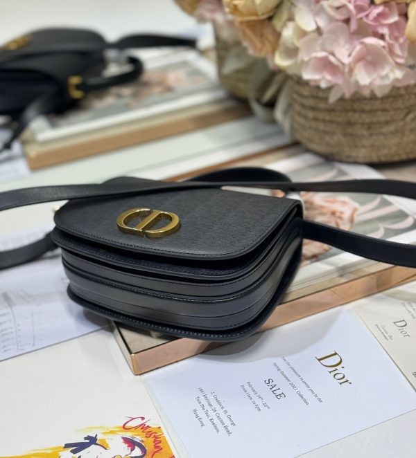 Dior Top Handle Bag Black Medium - Image 10