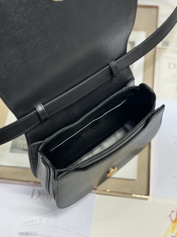 Dior Top Handle Bag Black Medium - Image 9