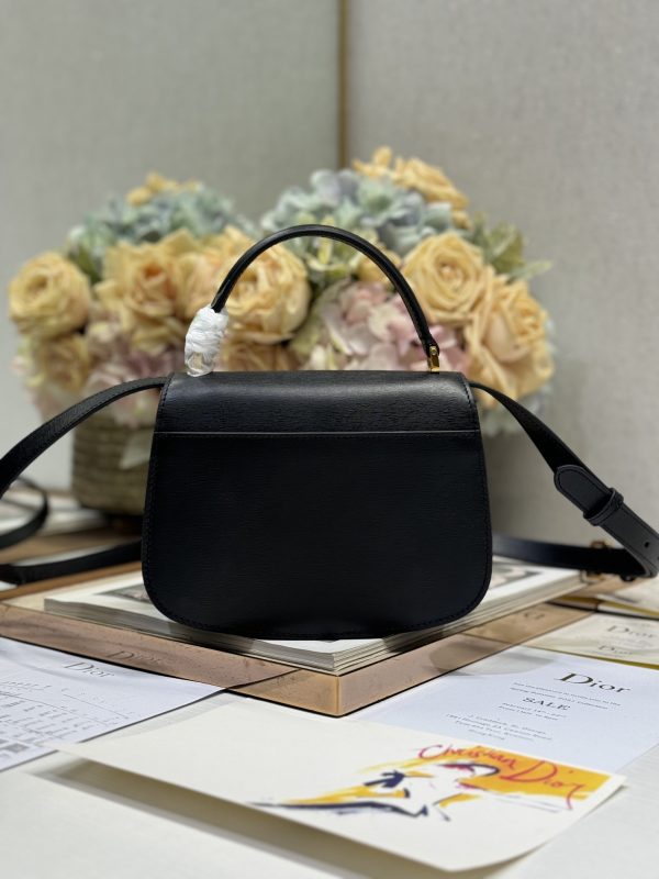 Dior Top Handle Bag Black Medium - Image 8
