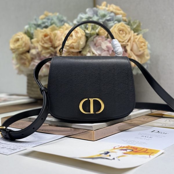 Dior Top Handle Bag Black Medium