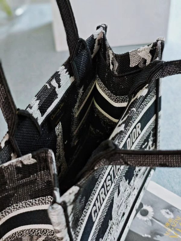 Eiffel Tower Dior Book Tote Bag - Image 4