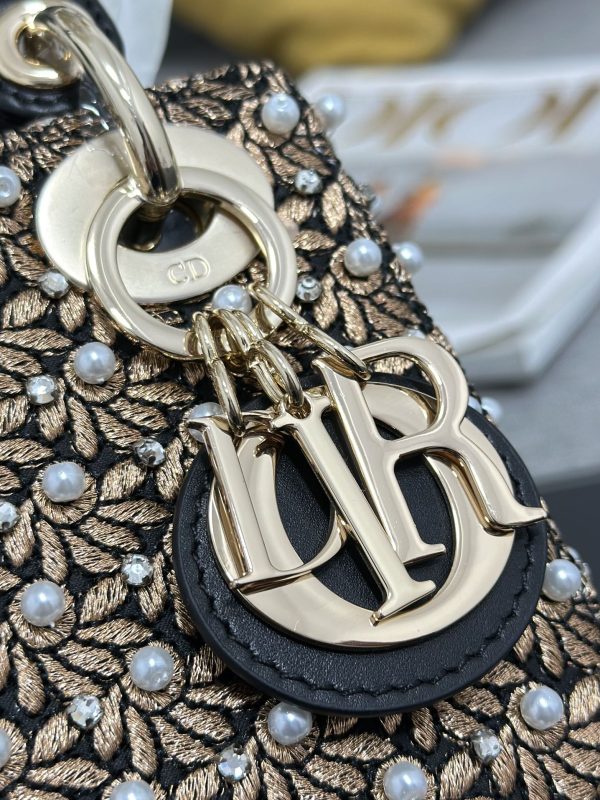 Lady Dior Feathers and Pearls Embroidery - Image 10