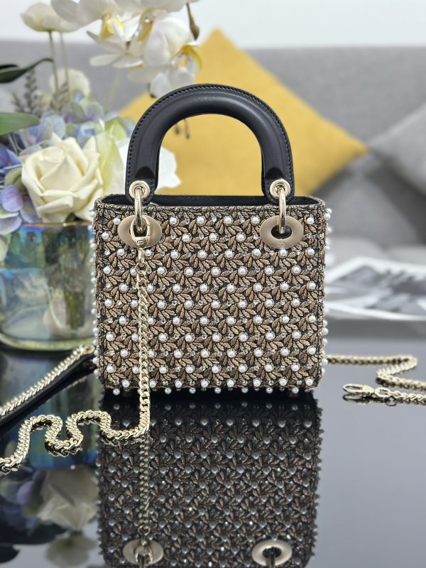 Lady Dior Feathers and Pearls Embroidery - Image 9