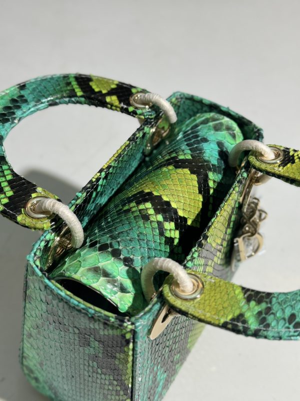Dior Mini 17cm Python Leather - Image 7