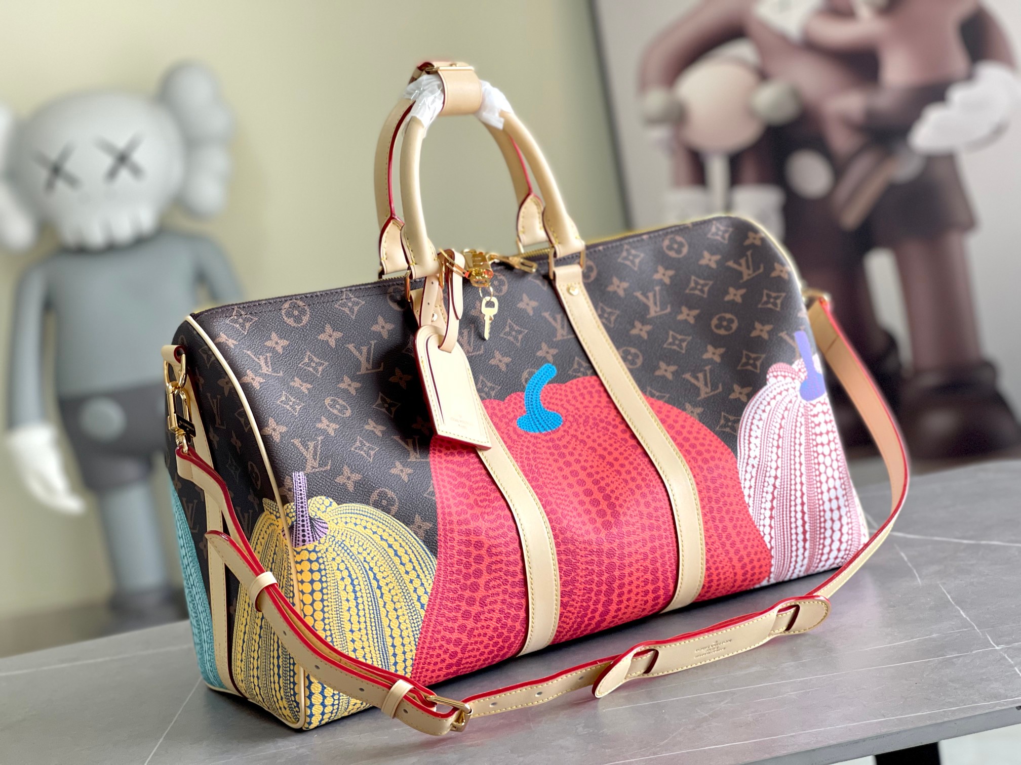 Lv X YK Keepall 45 Travel Bag - Image 10
