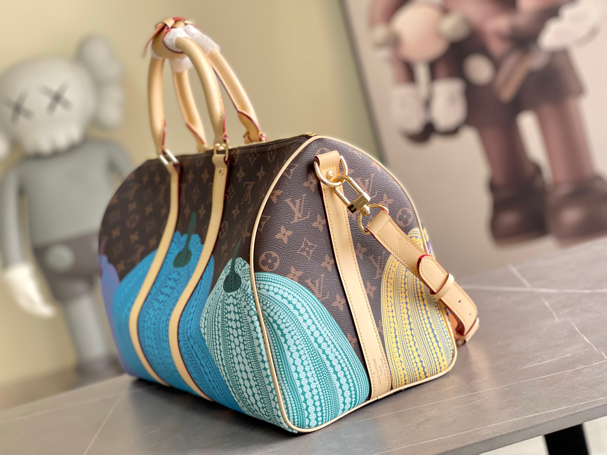 Lv X YK Keepall 45 Travel Bag - Image 9