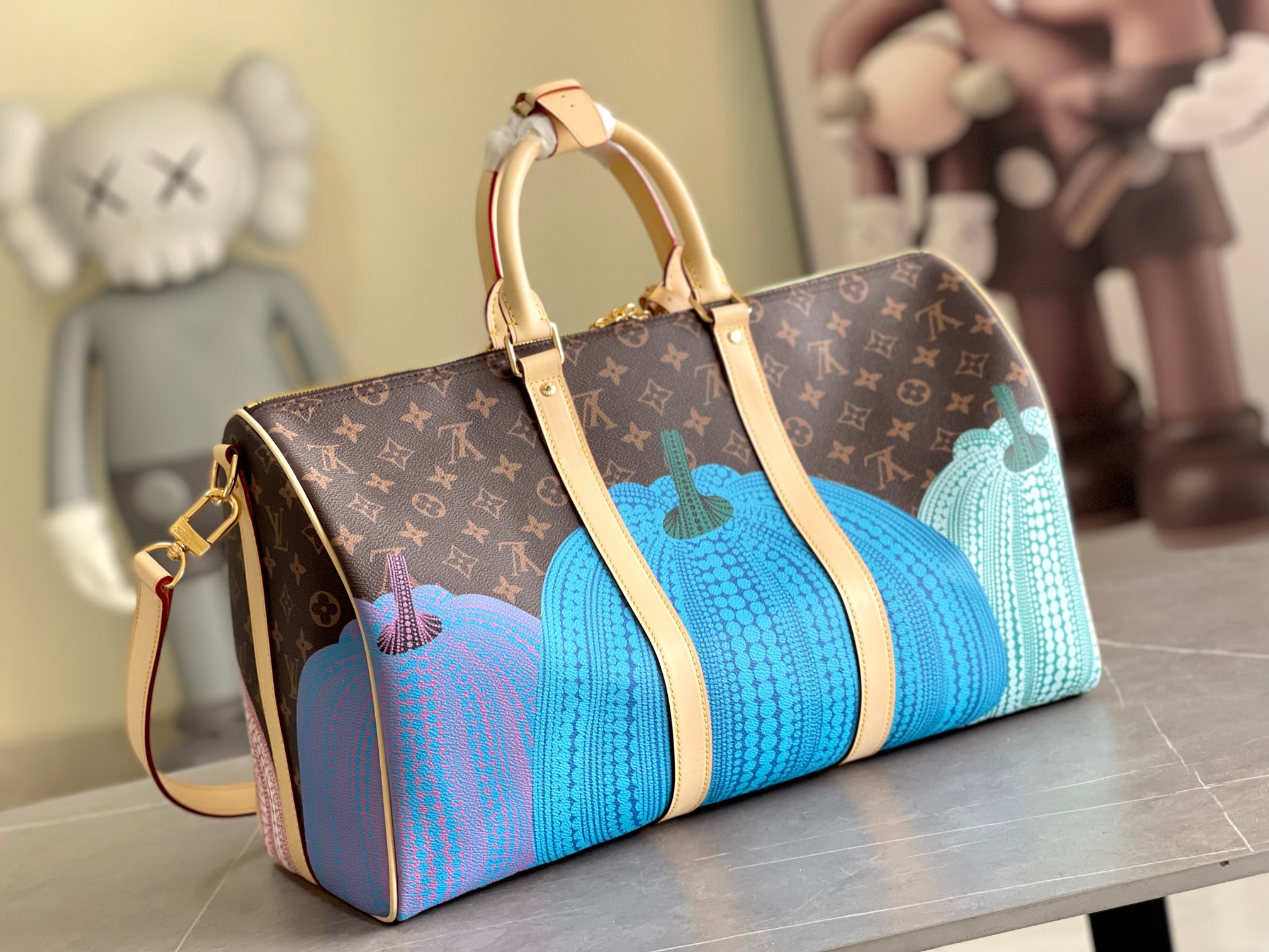Lv X YK Keepall 45 Travel Bag
