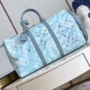 Waterdrop Green Keepall 50 Travel Bag