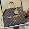 Louis Vuitton Medium Tote Color Plaid Bag