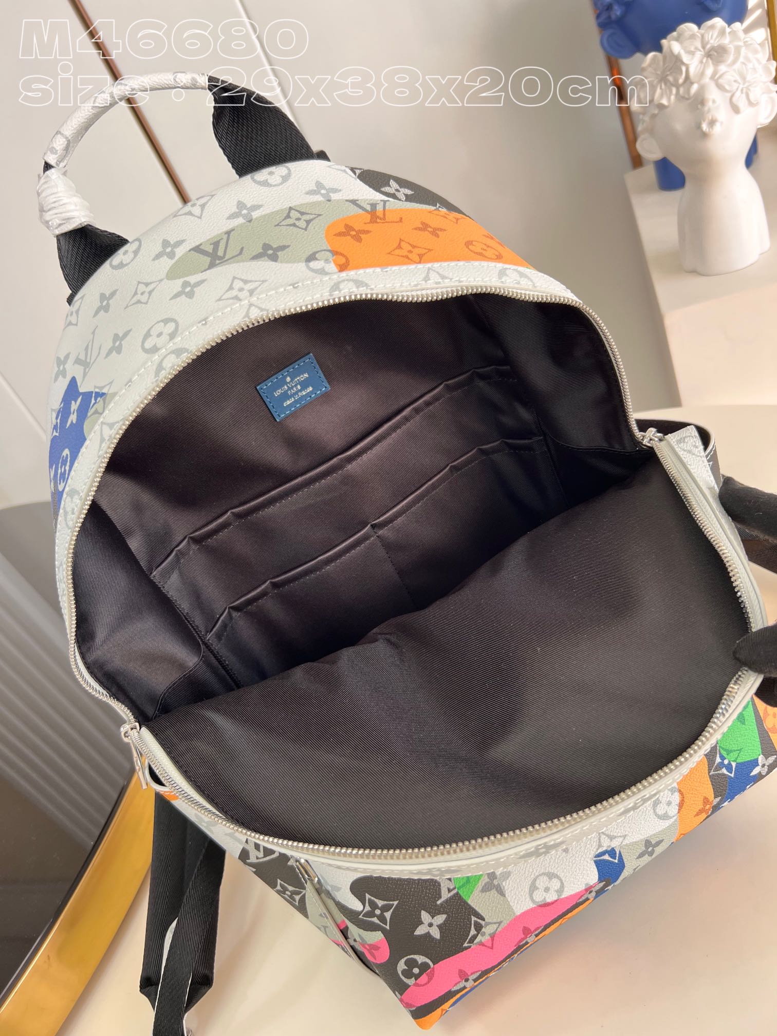 LV Black Pochette Vibe Bag (Copy) - Image 10