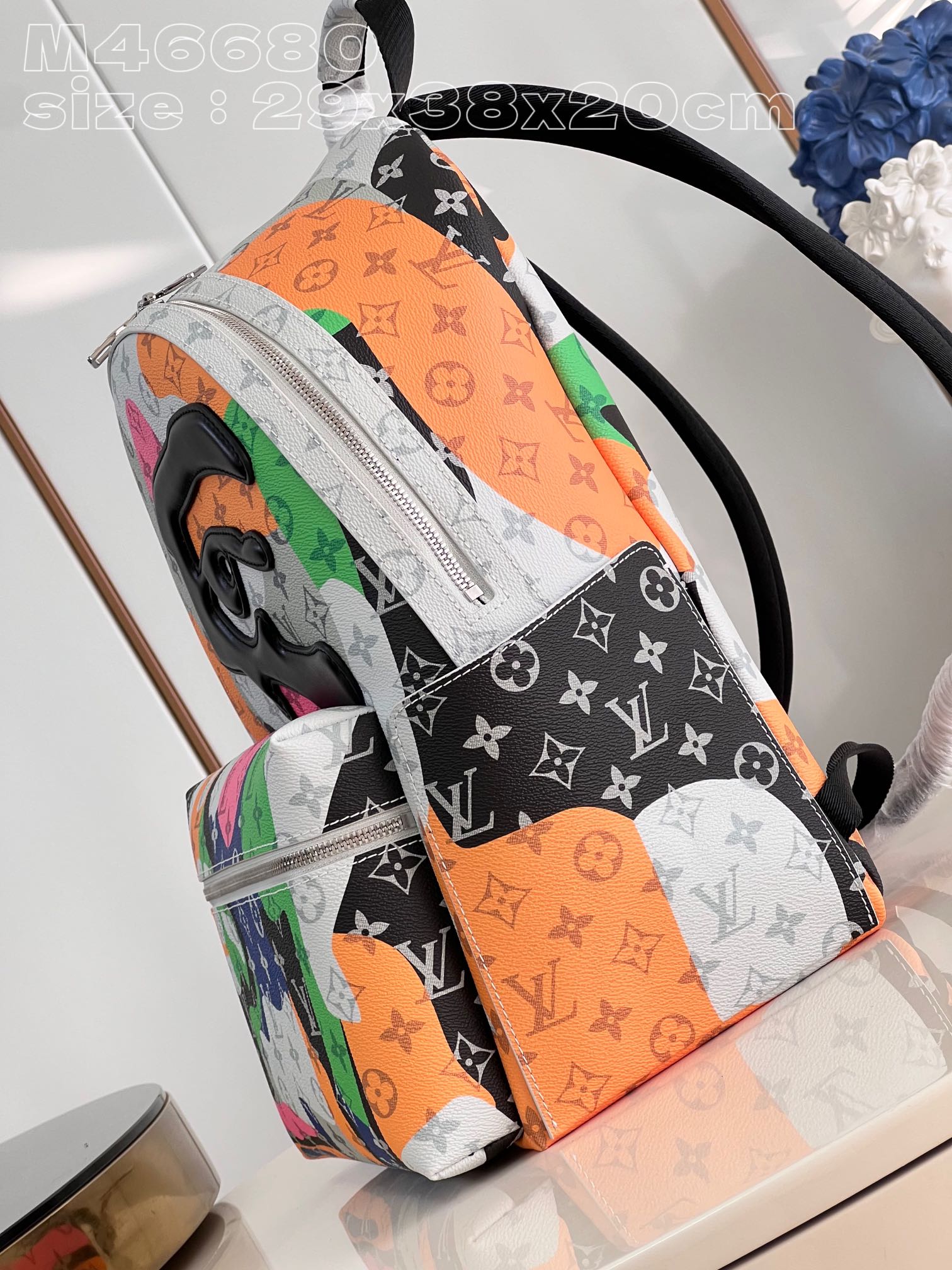 LV Black Pochette Vibe Bag (Copy) - Image 9