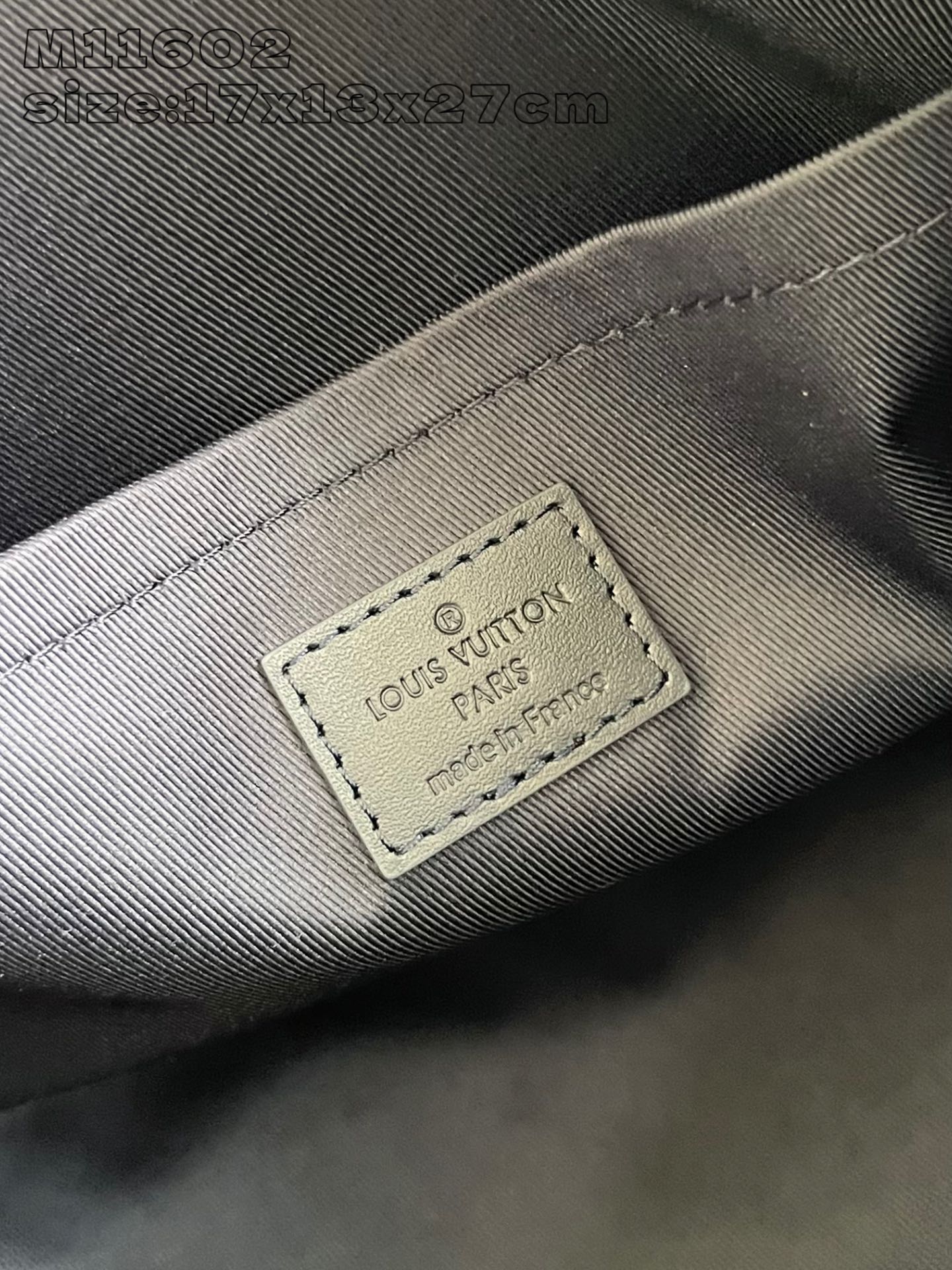 LV City Keepall Handbag Blue Color - Image 7