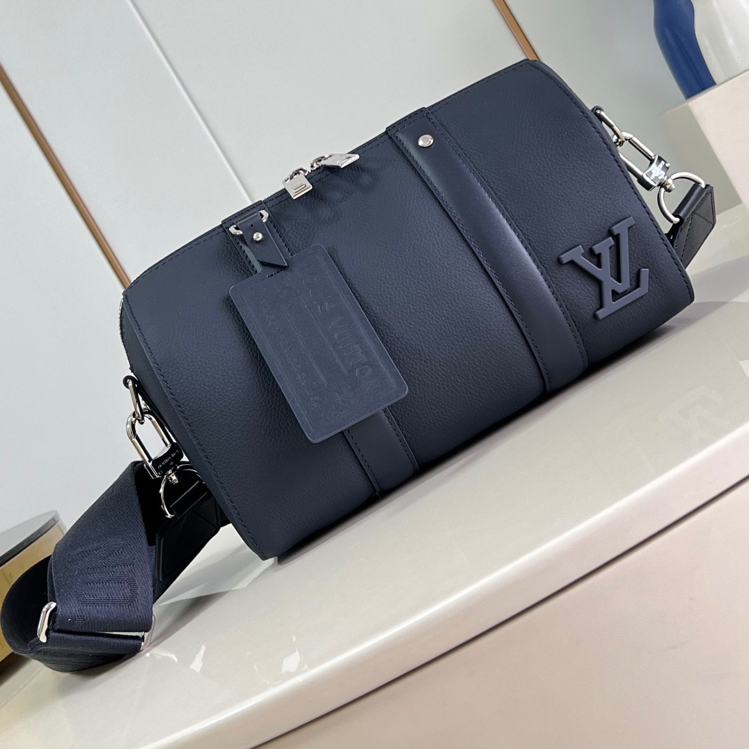 LV City Keepall Handbag Blue Color