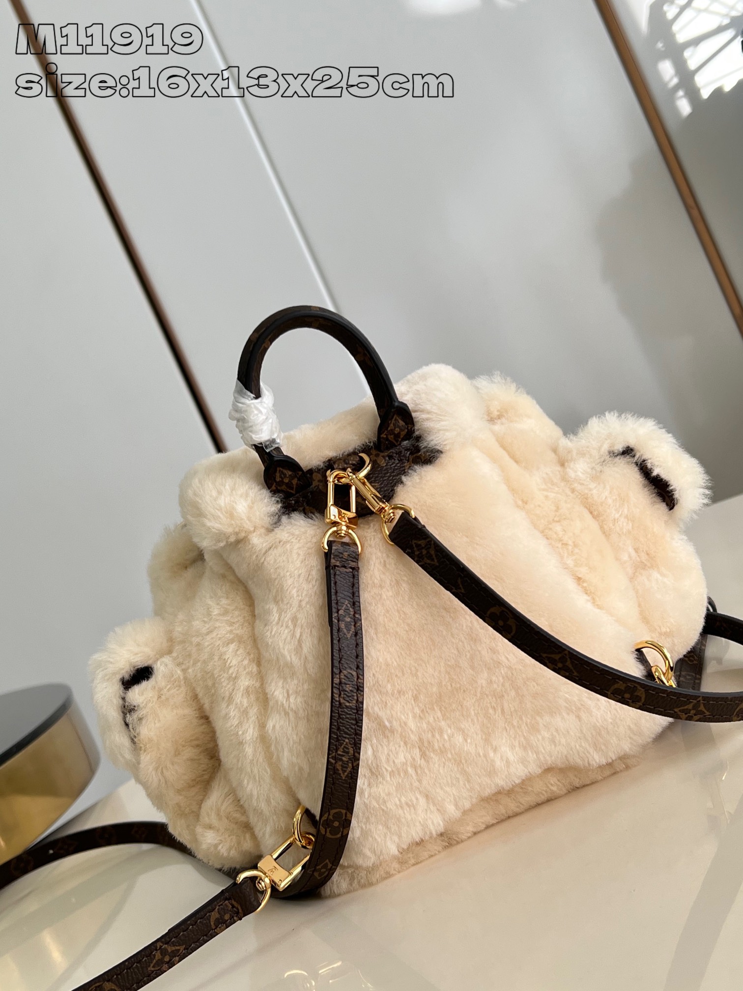Nano Teddy Backpack from the LV Ski collection - Image 10