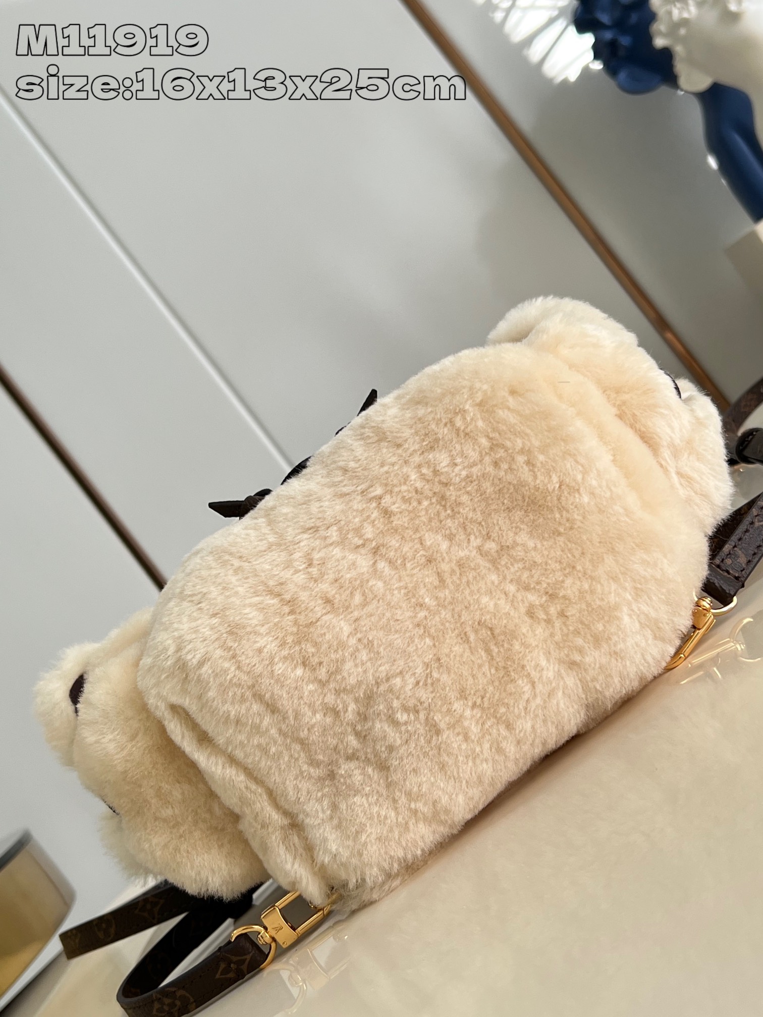 Nano Teddy Backpack from the LV Ski collection - Image 9