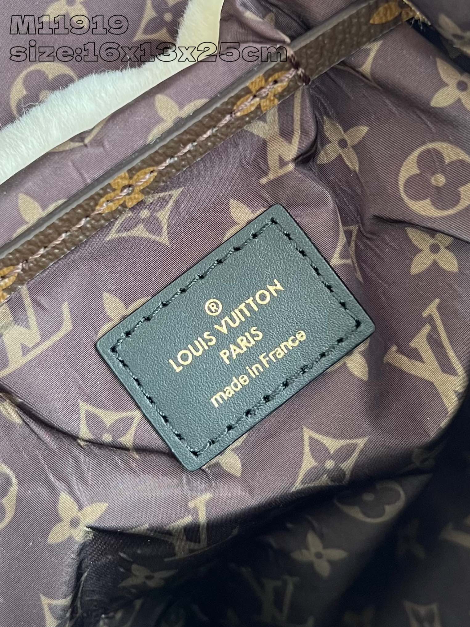 Nano Teddy Backpack from the LV Ski collection - Image 8