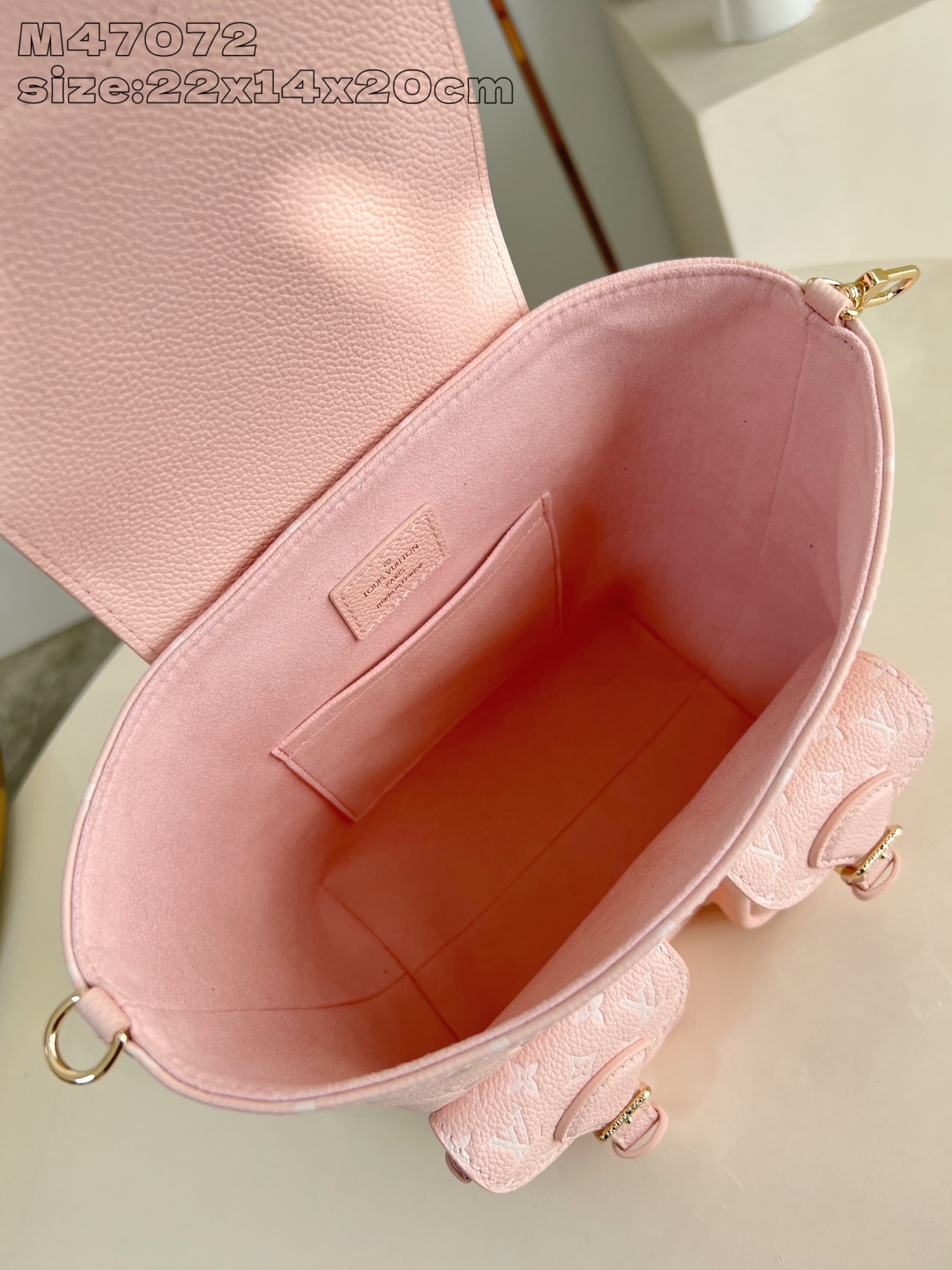 LV Pink Backpack Milky Way collection - Image 7