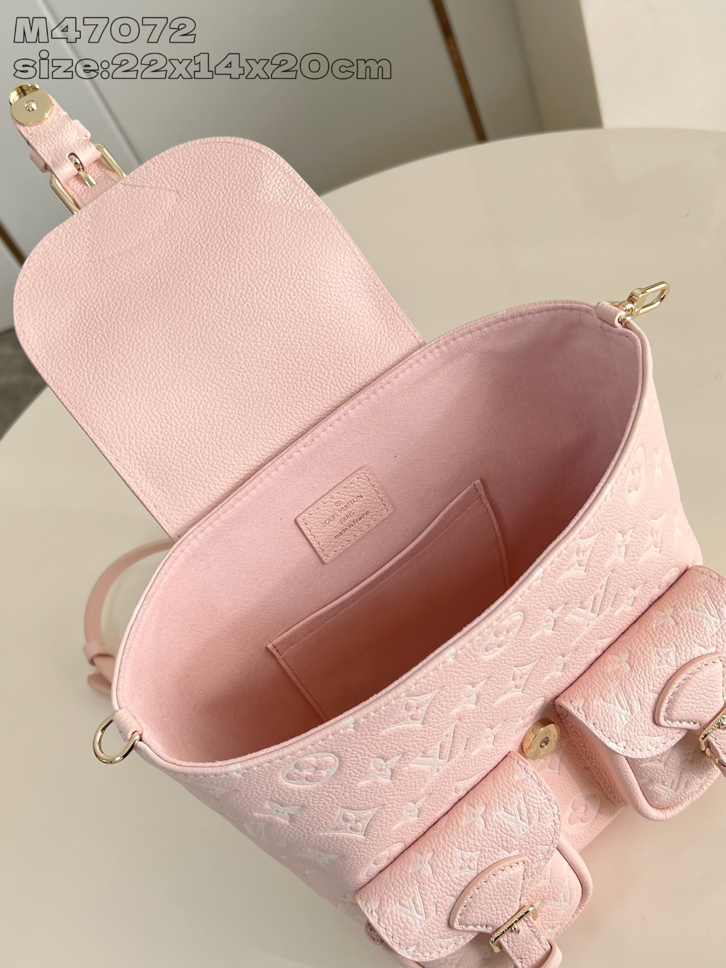 LV Pink Backpack Milky Way collection - Image 5