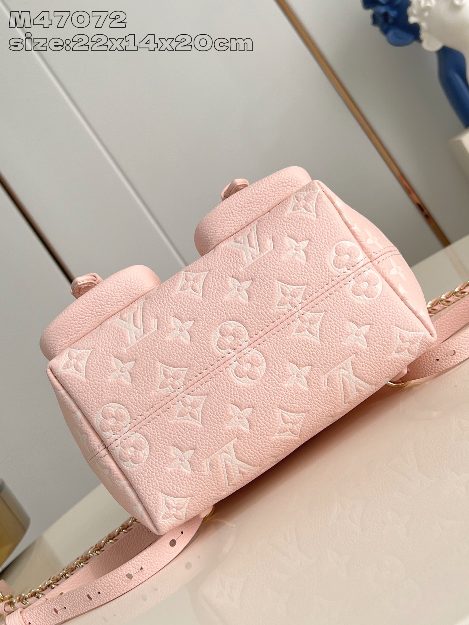 LV Pink Backpack Milky Way collection - Image 3