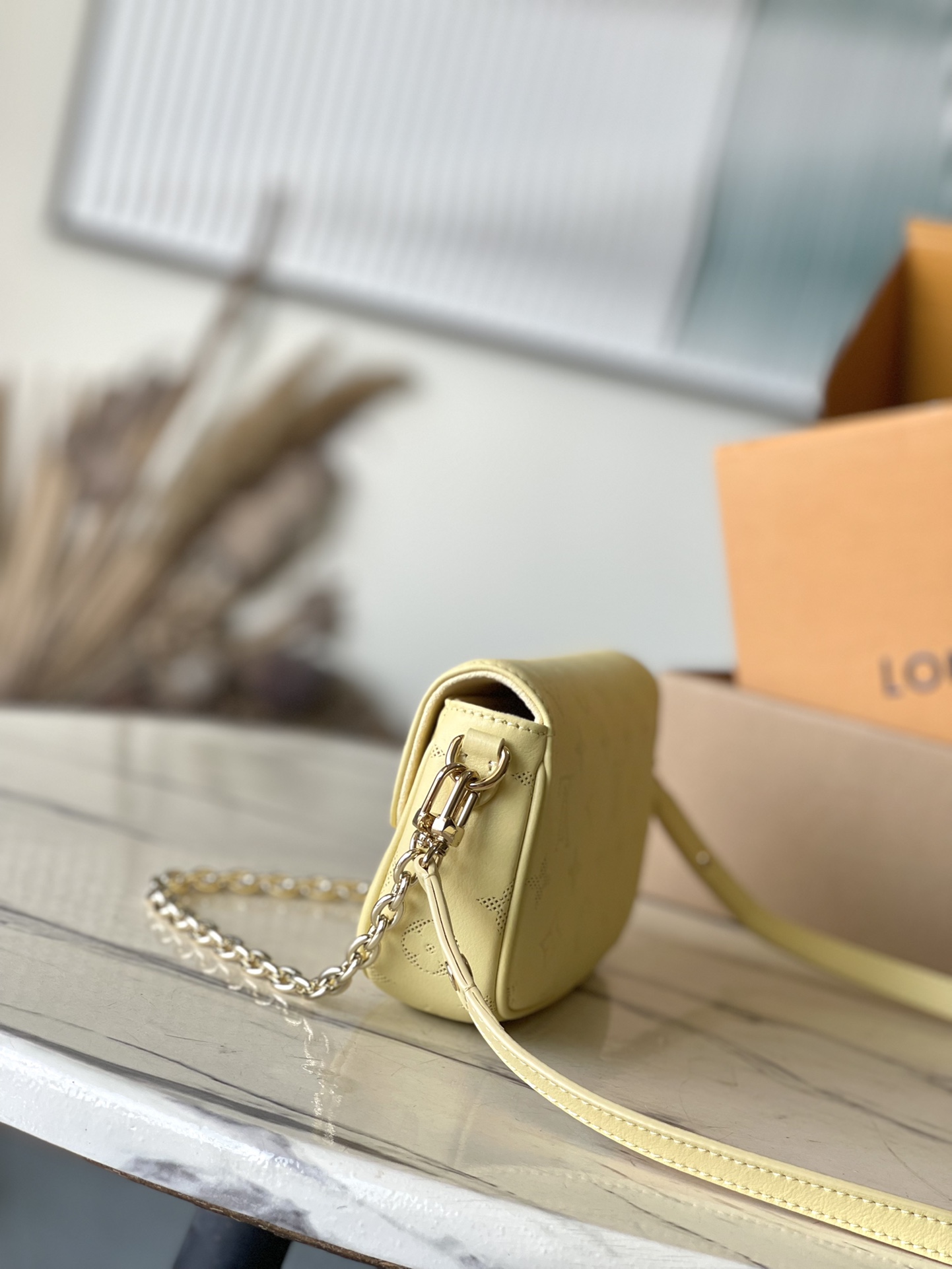 Yellow Wallet On Chain Ivy bag - Image 6