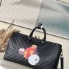 Keepall Bandouliere 45 Travel Bag Colorful Panda