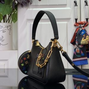 LV x TM Marellini Handbag Black