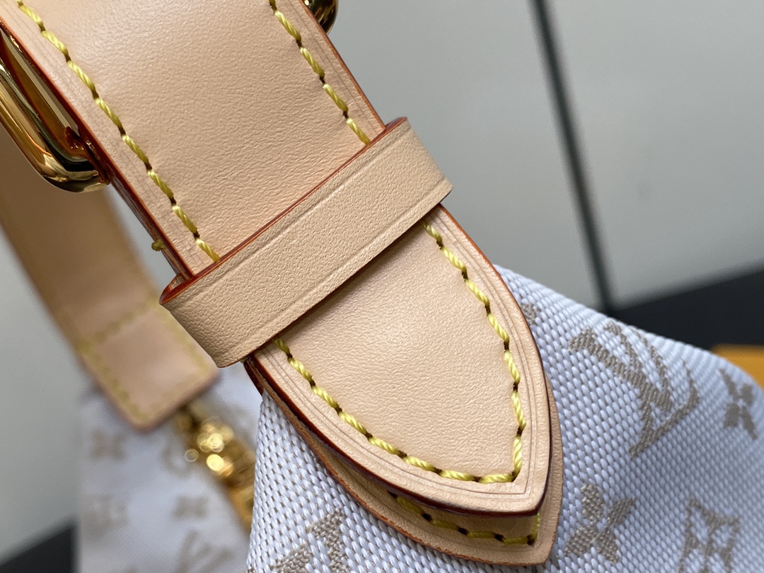 White Mini Lunchbox Bag Moon Bag - Image 8