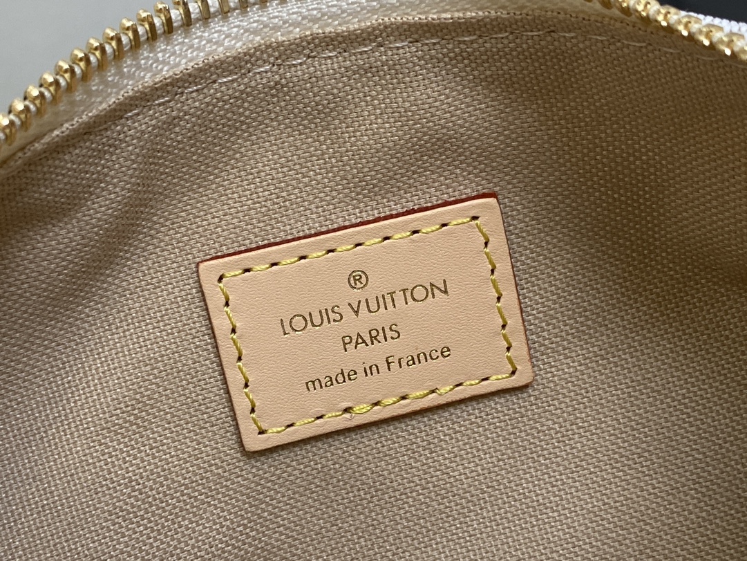 White Mini Lunchbox Bag Moon Bag - Image 5