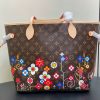 NEVERFULL Medium Floral Shopping Bag