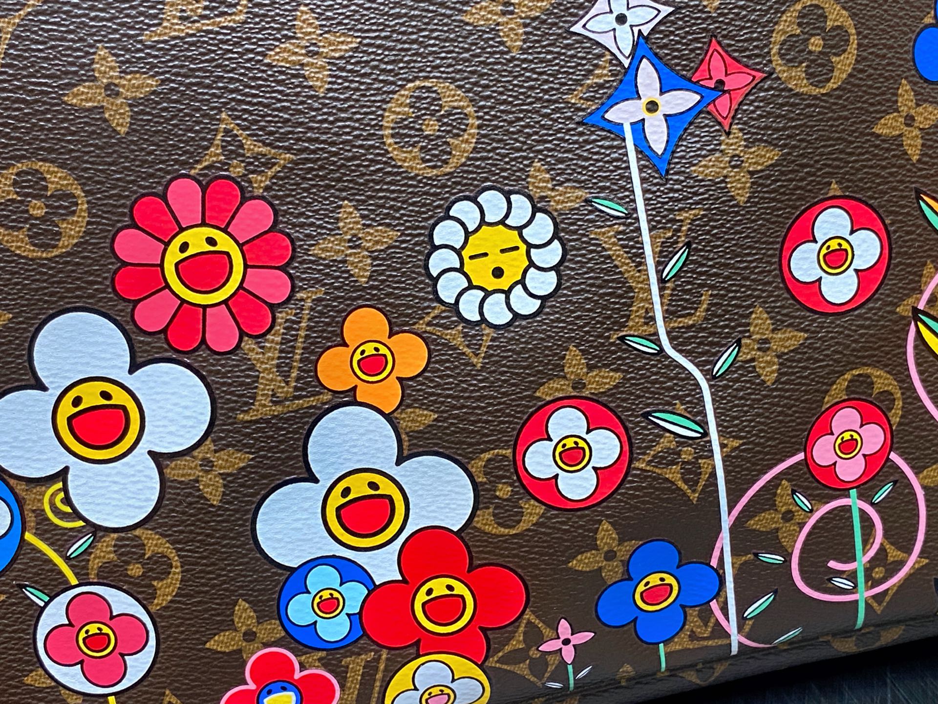 NEVERFULL Medium Floral Shopping Bag - Image 6